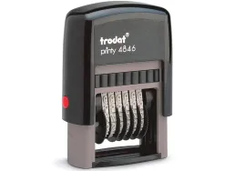 Numeroteur trodat automatique printy t4846 encrier 6/4911 encrage noir