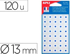 Oeillet adhésif apli agipa format 13mm renforcement documents perforés pochette 120 unités