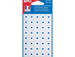 Oeillet adhésif apli agipa format 13mm renforcement documents perforés pochette 120 unités