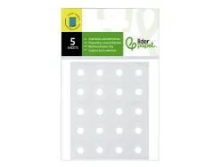 Oeillet adhésif liderpapel conservation feuille perforée étui 5f 100 unités