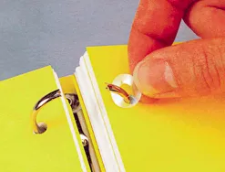 Oeillet adhésif liderpapel conservation feuille perforée étui 5f 100 unités