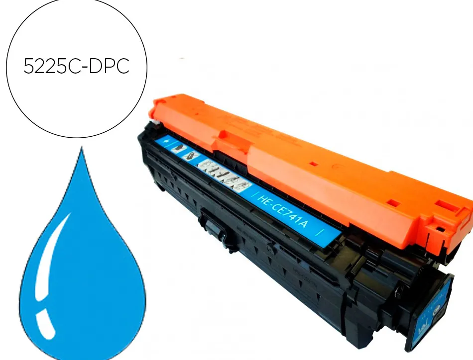 Çoner dpc compatible hp ce741a-307a
