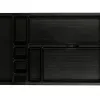 Organisateur tiroir q-connect amovible 364x225x21 mm coloris noir