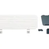 Organiseur leitz bureau et support portable 80x25cm coloris blanc