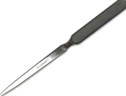 Ouvre-lettres q-connect mancheplastique noir lame chromée longueur 190mm