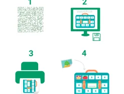 Pack 425 timbres sodertex adh sifs rouleau bons points + cartable 2,5 mmx5m 3 rouleaux assortis