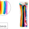 Pack chenilles sodertex 15mmx300mm 18 brins 10 coloris assortis