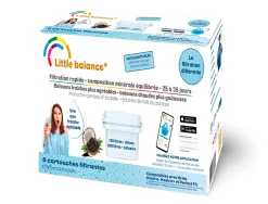 Pack de 6 cartouches filtrantes 120l. chlore 100 l. calcaire