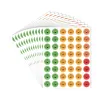 Pack de 576 gommettes sodertex 17 x 22 cm - 12 planches - coloris assortis