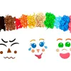 Pack emotions mousse eva sodertex adh sive - 500 pcs - tailles et coloris assortis