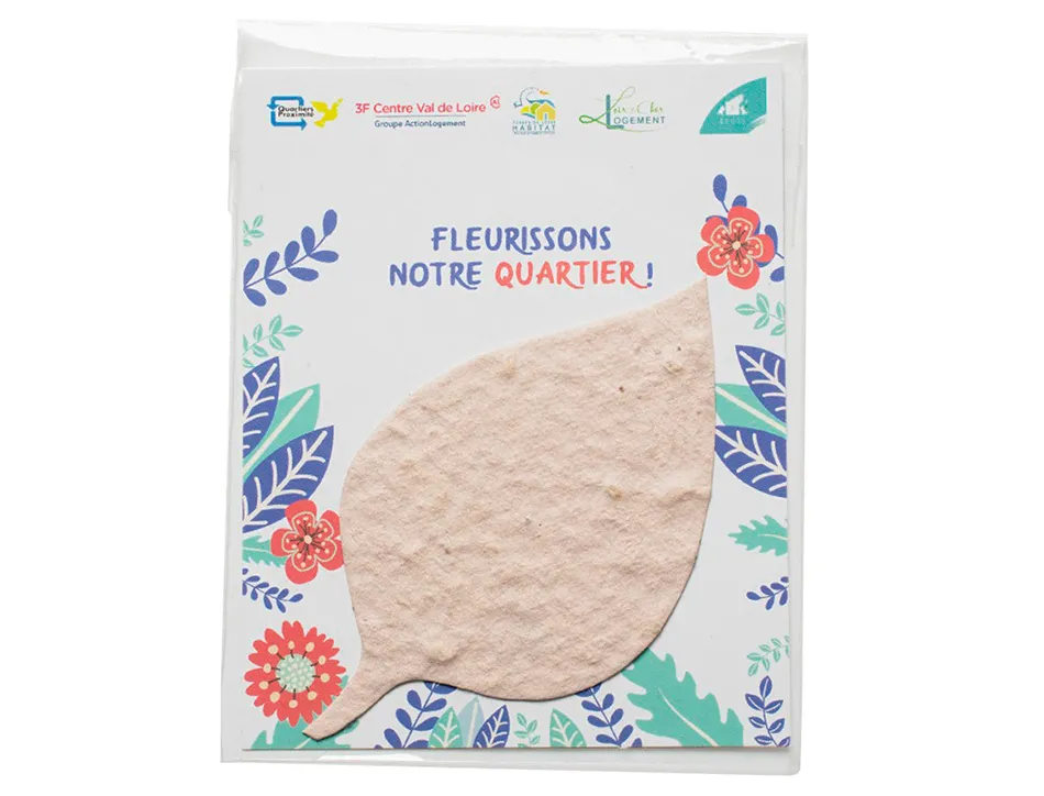 Pack formes printemps en papier ensemenc - 3,5 cm - 100 pcs - coloris blanc