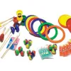 Pack jonglerie rototech:12 balles et 6 diabolos, 3 assiettes chinoise, 6 anneaux, 1 livret