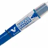 Pack pilot v-board master 10 marqueurs effacables a sec pointe conique moyenne 10 recharges 5 offertes coloris bleu