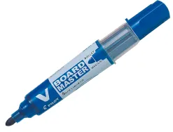 Pack pilot v-board master 10 marqueurs effacables a sec pointe conique moyenne 10 recharges 5 offertes coloris bleu