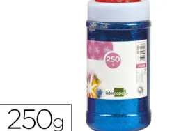 Paillette fantaisie liderpapel coloris bleu métallisé pot 250g