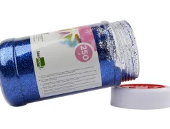 Paillette fantaisie liderpapel coloris bleu métallisé pot 250g