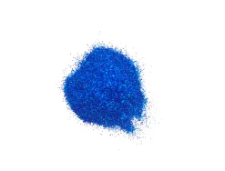 Paillettes oz international biodegradable vegetales tube carton 35g coloris bleu