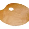 Palette de melange liderpapel bois ovale 20x30 cm grosseur 0,3 cm