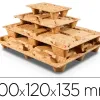 Palette moulée antalis agrément sanitaire conforme norme pefc 80x120x13,5cm charge 600kg