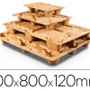 Palette moulée antalis agrément sanitaire conforme norme pefc protection humidité 60x80x12cm charge 500kg