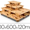 Palette moulée antalis agrément sanitaire conforme norme pefc protection humidité 40x60x12cm charge 250kg
