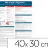 Pancarte affichage obligatoire pvc souple 40x30cm