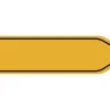 Panneau adhesif exacompta pvc antiderapant circulation obligatoire 100cm coloris jaune