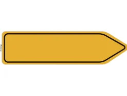 Panneau adhesif exacompta pvc antiderapant circulation obligatoire 100cm coloris jaune