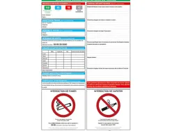 Panneau affichage exacompta obligatoire code du travail 40x60cm