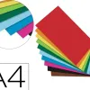 Papier a dessin teinte folia din a4 130g 10 coloris assortis paquet 100 unites