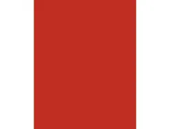 Papier affiche clairefontaine 60x80cm 90g coloris rouge paquet 25 feuilles