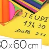 Papier affiche maildor 90g 80x60cm coloris assortis fluo rouleau 10f