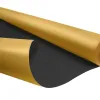 Papier cadeau kraft duo metal 60gr rouleau 0,69x50m coloris noir / or