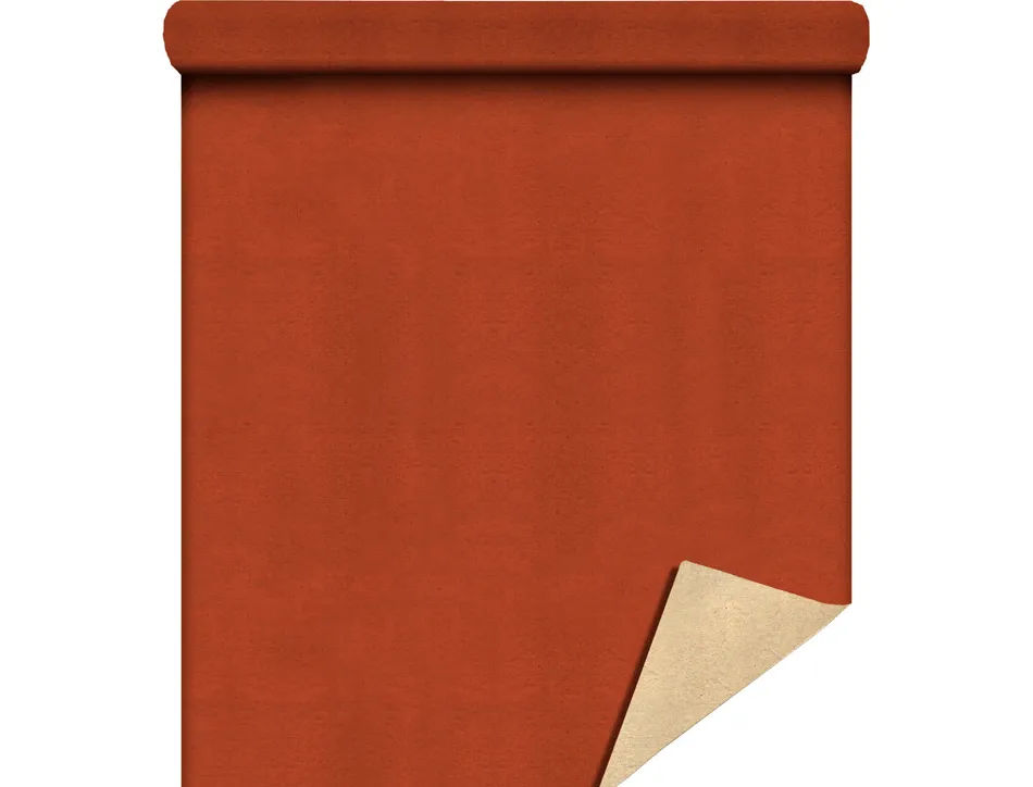 Papier cadeau kraft 70gr rouleau 0,70x50m coloris terracota