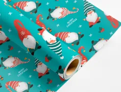 Papier cadeau liderpapel noel rouleau 0,70x2m 60g motifs assortis c-2024