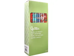 Papier cadeau liderpapel noel rouleau 0,70x2m 60g motifs assortis c-2024