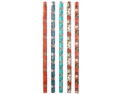 Papier cadeau liderpapel noel rouleau 0,70x2m 60g motifs assortis c-2024