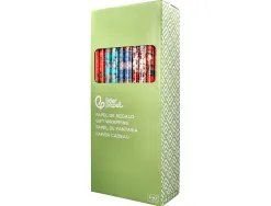 Papier cadeau liderpapel noel rouleau 0,70x2m 60g motifs assortis c-2024
