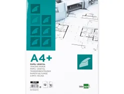 Papier calque liderpapel a4+ 320x240mm 90g sachet 12 feuilles