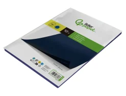 Papier carbone liderpapel film bleu format a4 boîte de 10 feuilles