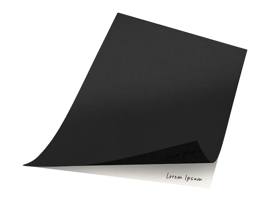 Papier carbone liderpapel film noir format a4 boîte de 10 feuilles
