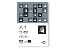 Papier carbone liderpapel film noir format a4 boîte de 100 feuilles