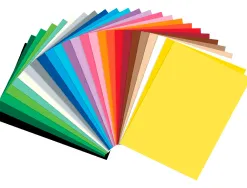 Papier cartonné 180g/m , din a4, 100 feuilles 10 coloris assortis
