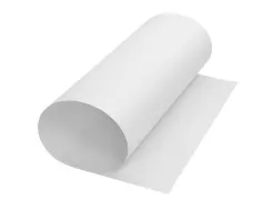 Papier cartonné liderpapel dessin travaux manuels 240g/m2 50x65cm unicolore blanc