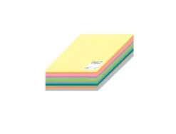 Papier cartonne canson iris vivaldi a4 185g couleurs claires assorties paquet 120 feuilles