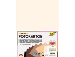 Papier cartonne folia shades of us din a4 300gr coloris assortis paquet 50 feuilles