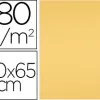 Papier cartonne liderpapel 50x65cm 180gr coloris or paquet 25 feuilles