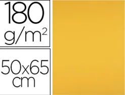 Papier cartonne liderpapel 50x65cm 180gr coloris vieil or
