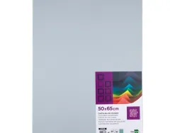 Papier cartonne liderpapel 50x65cm 180gr coloris gris paquet 25 feuilles