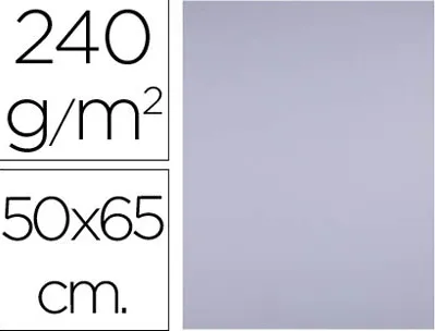 Papier cartonne liderpapel 50x65cm 240gr coloris lilas
